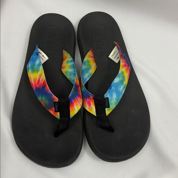 Chaco Shoes - Chaco Chillos Tie Dye Flip Flops Size 8 Sandals Thong Women’s
